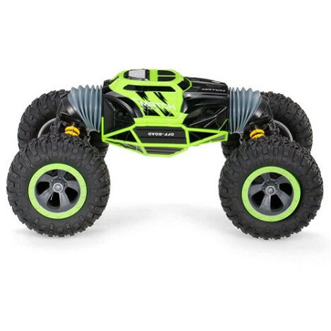 Masinuta cu Telecomanda iUni 2168A, 20km/h Off Road Climbing, 1:8, 2.4Ghz, Verde